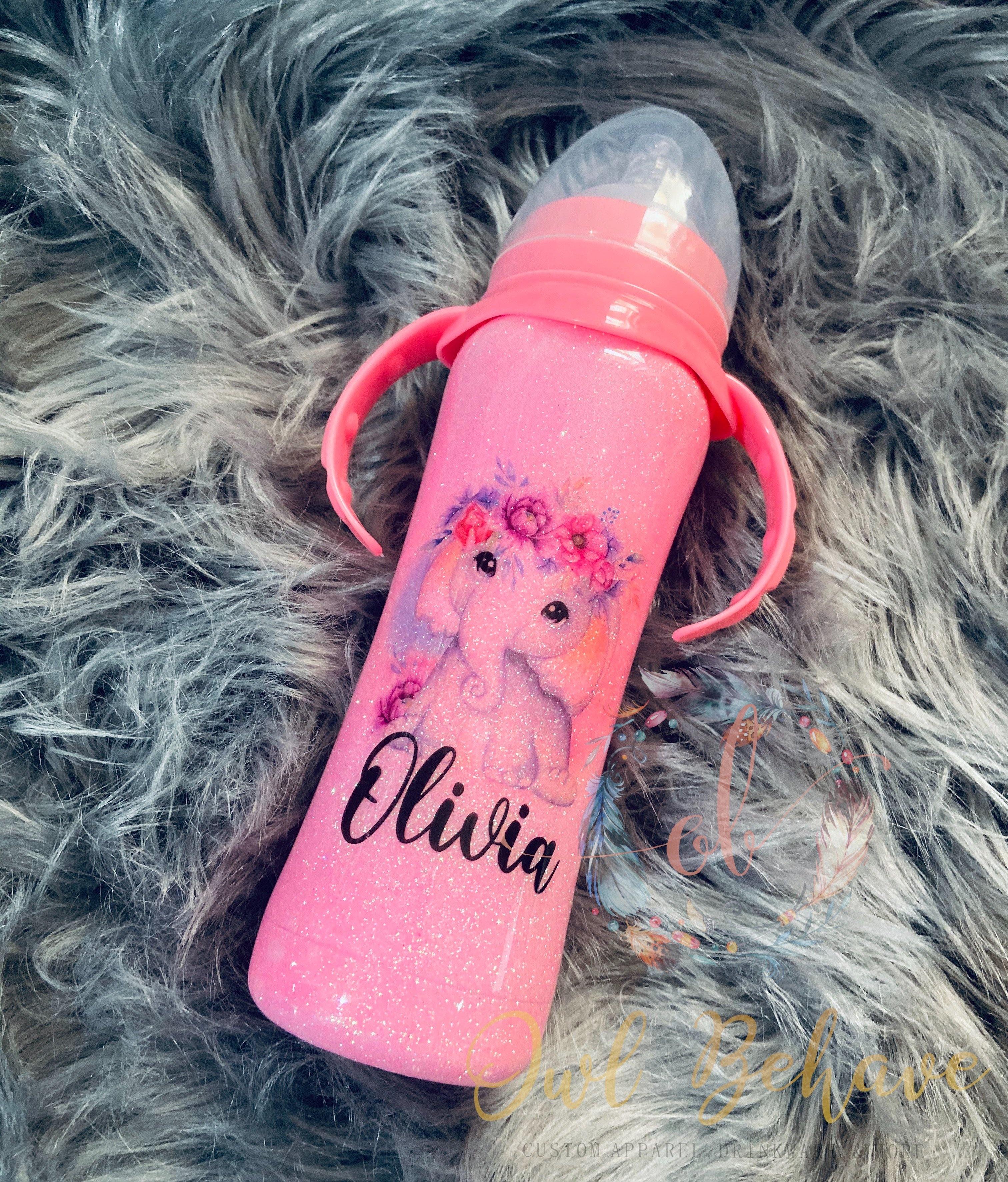 Elephant Baby Bottle Tumbler