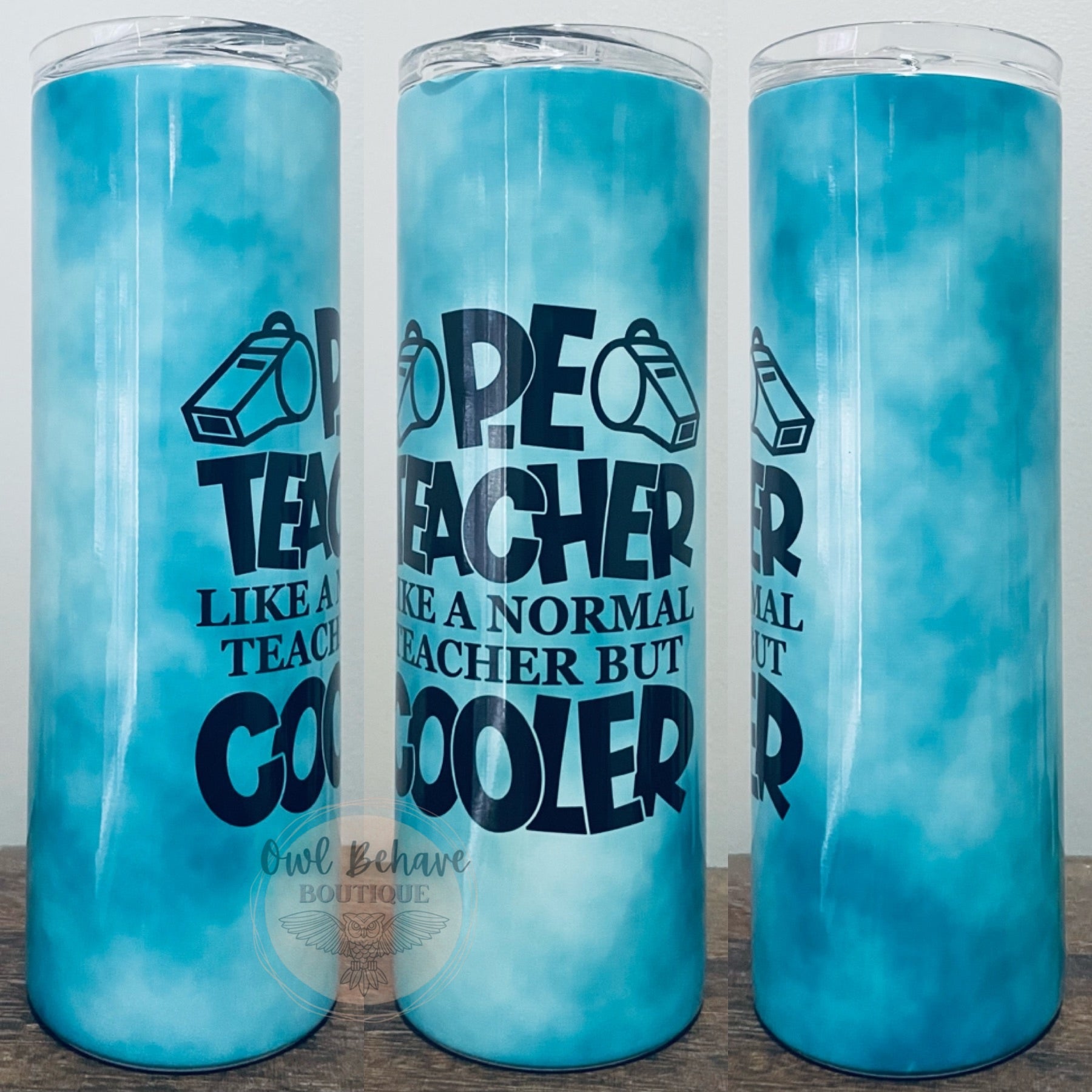 Tumbler - Good Teacher - Blue