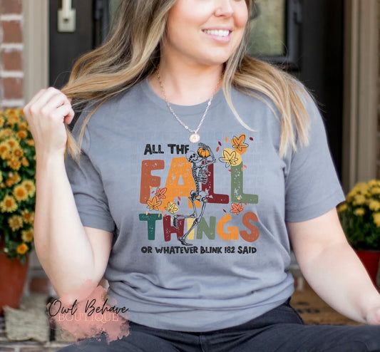 All The Fall Things Adult T-Shirt