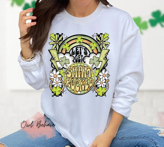 Lets Get Shamrocked Crewneck Sweatshirt