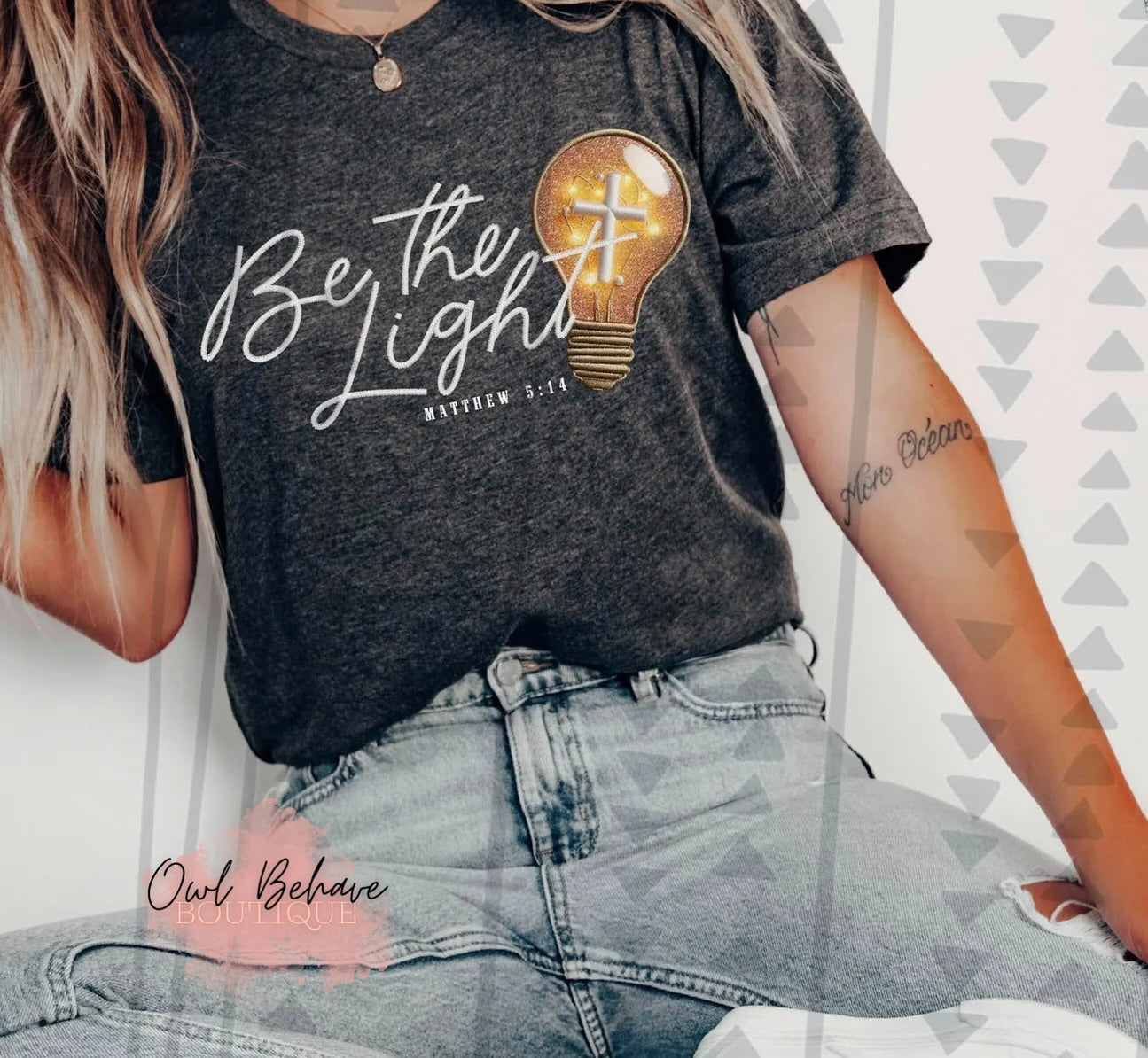 Be The Light Adult T-Shirt