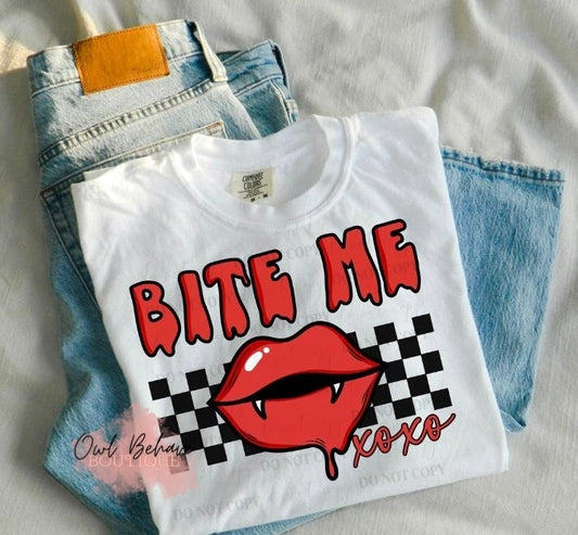 Bite Me Adult T-Shirt