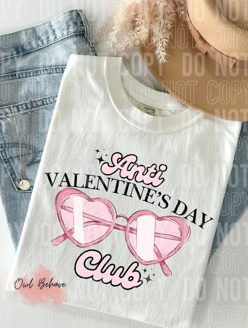 Anti Valentines Day Club Adult T-Shirtn